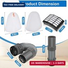 Vacuum Hose Filter Replacement Part Compatible For Shark Navigator Lift-away Nv3