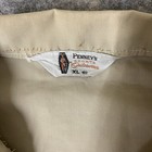 Vintage 1950s Penney   s Sports Outerwear Jacket Men   s Xl Workwear Full Zip Beige 