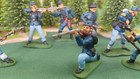 Acw Set 41 American Civil War Union Infantry 54mm 1 32 Painted Miniatures