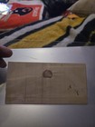 1800s Lawrenceburg Indiana Stampless Cover To New York