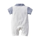 Newborn Baby Infant Gentleman Boy Romper Jumpsuit Bodysuit Outfits Clothes 