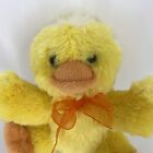 Dan Dee Yellow Chick Duck 7  Plush Stuffed Animal Easter Toy Mint Condition
