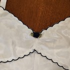Cato White Camisole Top Black Trim Adjustable Straps Size Xl Regular