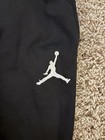 Jordan Therma-fit Boys Xl Black Fleece Jogger Pants Jumpman Logo