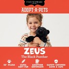 Fao Schwarz 22  Adopt-a-pets Black Panther Plush 22 Inches 