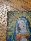 Antique Retablo Of The Virgin Mary 1800s - Very Rare  