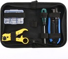 Coax Cable Crimper Tool Kit  Coaxial Compression Tool For Rg6 Rg59 Rg11