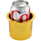 Brybelly Poker Table Cup Holder Inserts - Durable And Rust-proof  Drop-in Table