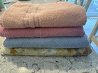 Lot Of Four Vintage Cannon Towels Monticello  Gold Label And Royal Family Euc