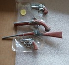 1960 s Marx Toys 4 Pc  Western Set  Great For Any Collection  Great Gift