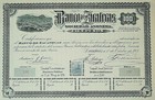 Mexico          B 28 Banco De Zacatecas Certificado De  100 Pesos  A  o De 1913         