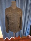 Marilyn Monroe Owned Worn 50 s Black Beaded Trim Sweater Friend Sydney Guilaroff