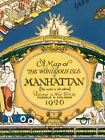 1920s Pictorial New York City Map Of Manhattan - 24x36