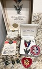 1966 Eagle Scout Medal With Pocket Patch In Presentation Box