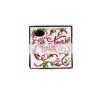 Caspari Merry Christmas To You Boxed Paper Cocktail Napkins - 40 Per Box