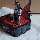Hamilton Collection Spider s Web Fairy Fantasy Keepsake Box
