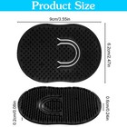 6 Pcs Palm Comb portable Hand Combs For Men  Pocket Hair Brush For Men  Finge   