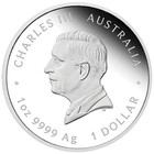 2027 Australia Lunar Year Of The Goat 1 Oz Silver Proof Colorized Coin
