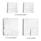 Queen Size 4 Piece Sheet Set - Comfy Breathable   Cooling Sheets - Hotel Luxu   