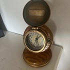 Hersey Mfg co Boston Massachusetts Usa Wooden Tabletop Clock