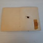 Vintage Boy Scouts Of America Brass Bookmark Original Display Card Reading Book