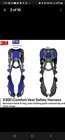 3m 1113007 Dbi-sala Exofit Nex Vest Style Harness  Aluminum Back D-ring  Large