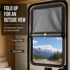Rv Door Window Blackout Shade  16 X 25 Inch Uv Block Privacy Oxford Cover For Ca