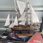Model Ship Replica Blue Nose Schooner Wood 15  Assembled Sailing Ship Boat Art