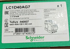 Schneider Electric Tesys Deca Contactor 40a 30hp Lc1d40ag7