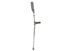 Mpm Forearm Aluminum Crutches  1 Pair   Adjustable With Handle Pad  For Adults