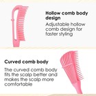 Detangling Brush For Curly Hair With Revolutionary Design Painless Tangle Free