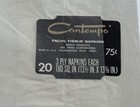 Vintage Apology Contempo Tissue Napkins 20 Count      3 Ply  Nos 