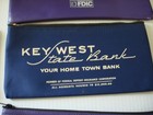 Lot Of  6  Vintage And Modern Bank Deposit Bags   various Lot