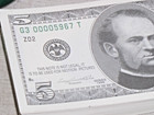 100 Stack Fake Tv Movie Prop Play Funny Money  5 Five 5 Dollar Bill Bills Note 2