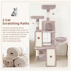 Multi-level Cat Tree Tower With 2 Scratching Boards - Pet Furniture For Cats