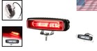 1 Pc Red Led Forklift Safety Light For Warehouse Warning