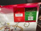 How The Grinch Stole Christmas Dr  Seuss White 52  X 70  Table Cloth - Nwt