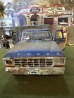 1979 Ford F150 Pickup Truck - Barn Find Cars- 1 18 Die Cast  - Blue  white