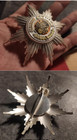 German Empire Prussia Medal Star Of The Black Eagle Order 