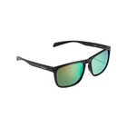 Bajio Calda Black Matte   Green Mirror Glass Sm Sunglasses