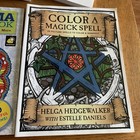 Lot Of 7 Adult Coloring Books    3 Are New And 4 Are Used   Read Please 
