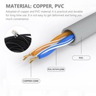  Telephone Cable Extension Line Extender Cord For Home Connecting