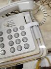 Vtg Neon 80 Clear See Thru Wired Telephone Push Button Rare Collections Unisonic