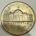 1943 D 35  United States Ww2 Era Silver War Nickel Brilliant Uncirculated