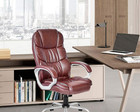 Office Chair Computer High Back Adjustable Ergonomic Desk Chair Executive Pu Lea