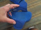Infant Baby Boy Nike Sunray Blue Black Polka Dot  Adjustable Sandals Size 6c