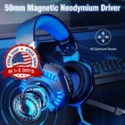 Audifonos Gaming Cascos Gamer Auriculares Gaming Para Pc Xbox One 360 Ps4 Ps5