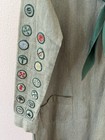 Vtg 30s Girl Scouts Uniform Dress 24 Patches Stars Pin Tie Troop 53 Be Prepared