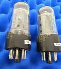 Two The Fisher 7591a Tubes   Amplitrex Tested   Good But Not Great   Base Damage
