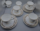 Vtg Royal Tara Teacup Saucer Snack Plate Irish Bone China Discontinued 3 Piece